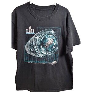 NFL Philadelphia Eagles Super Bowl LII Champions T-shirt. No size tag 2XL